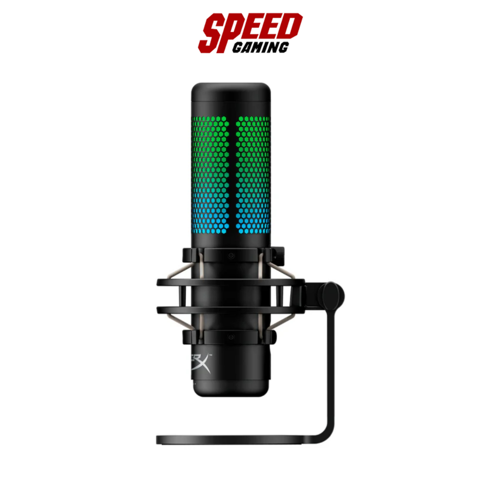 HYPERX Quadcast S Standalone / USB / RBG / Black / Gaming Microphone (ไมโครโฟน) : By Speed Gaming