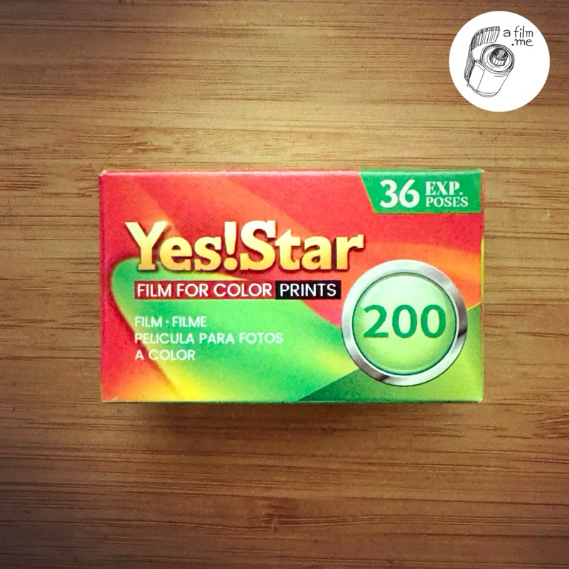 ฟิล์มสี 135 • YES STAR 200 • COLOR FILM 135 • ฟิล์มถ่ายรูป • ฟิล์มถ่ายภาพ • ฟิล์ม