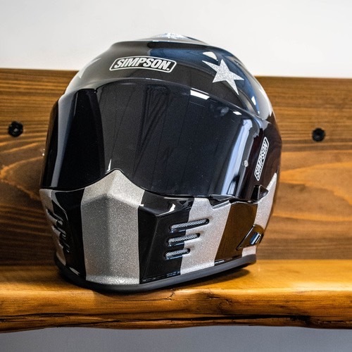 หมวกกันน็อก SIMPSON HELMET - GHOST BANDIT STING RAE LIMITED EDITION By Life and Kustom