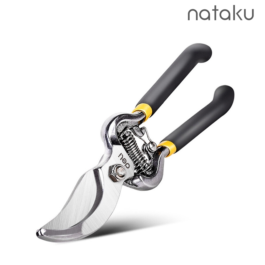 Nataku กรรไกรตัดกิ่งไม้ กรรไกรแต่งกิ่ง กรรไกรตัดกิ่งไม้ กันไกรตัดกิ่ง กรรไกรทำบอนไซ 8 นิ้ว เหมาะกับการตัดแต่งกิ่งดอกไม้