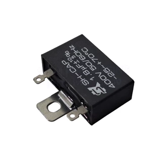 คาปาซิเตอร์ พัดลม CBB61 1.5UF/1.8UF 400V SK แบบเสียบ ขายึดเหล็ก Capacitor อะไหล่พัดลม HATARI ตัวเก็บประจุ Cพัดลม