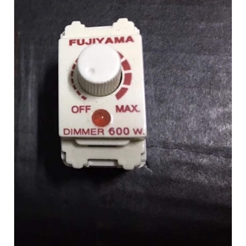 ดิมเมอร์ สวิตซ์ 600w fujiyama dimmer switch 600 w