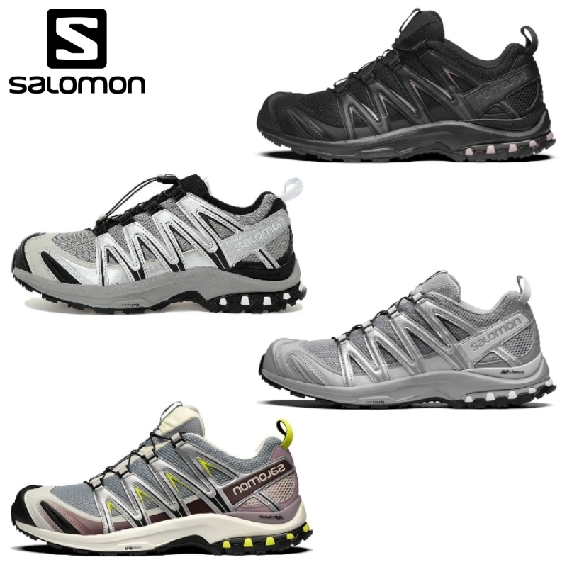 （ของแท้ 100%）Salomon XA Pro 3D ADV Black Gray Silver รองเท้าผ้าใบสำหรับผู้ชาย และผู้หญิง