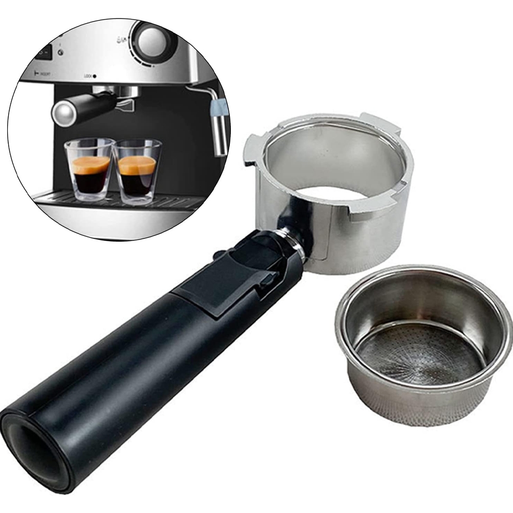 อุปกรณ์ด้ามชงกาแฟ หัวชงกาแฟ Bottomless Portafilter stainless 304 /ถ้วยใส่กาแฟ 1/2/4 ถ้วย