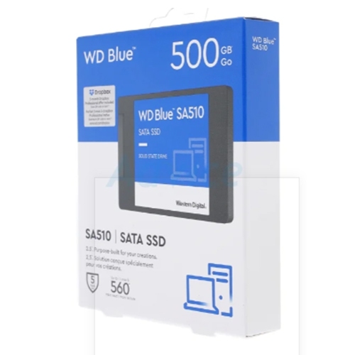 500 GB SSD SATA WD BLUE SA510 (WDS500G3B0A) 3D NAND - A0144707