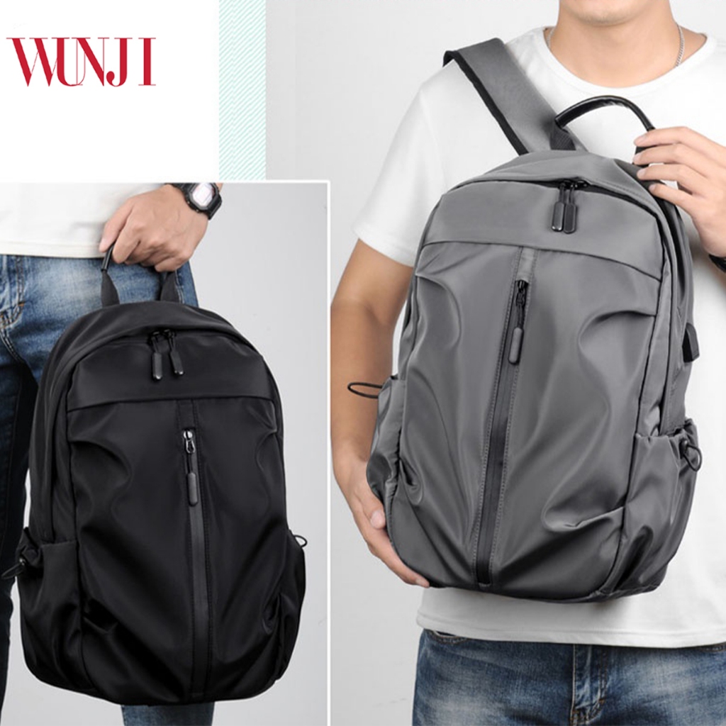 กระเป๋าเป้ผู้ชาย กระเป๋าเป้สะพายหลัง ผ้าไนล่อน กันน้ํา จุของได้เยอะ เหมาะกับการเดินทาง