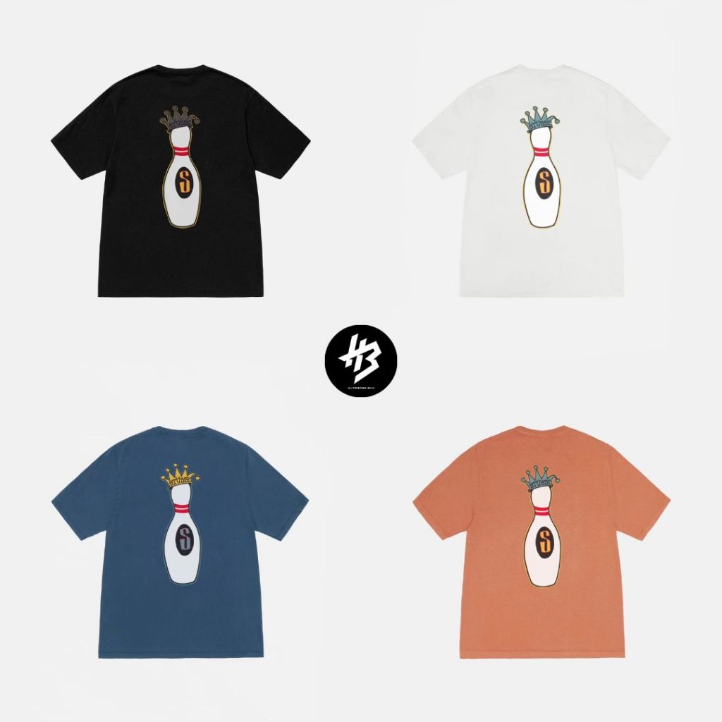 [ของแท้] STÜSSY KINGPIN TEE PIGMENT DYED