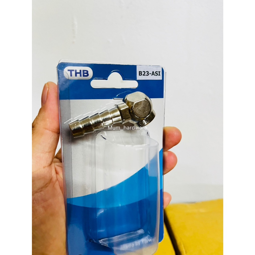 THBหัวเติมลมแบบหางปลา ขนาดหางปลา3/8”(3หุน) รุ่น B23-ASI