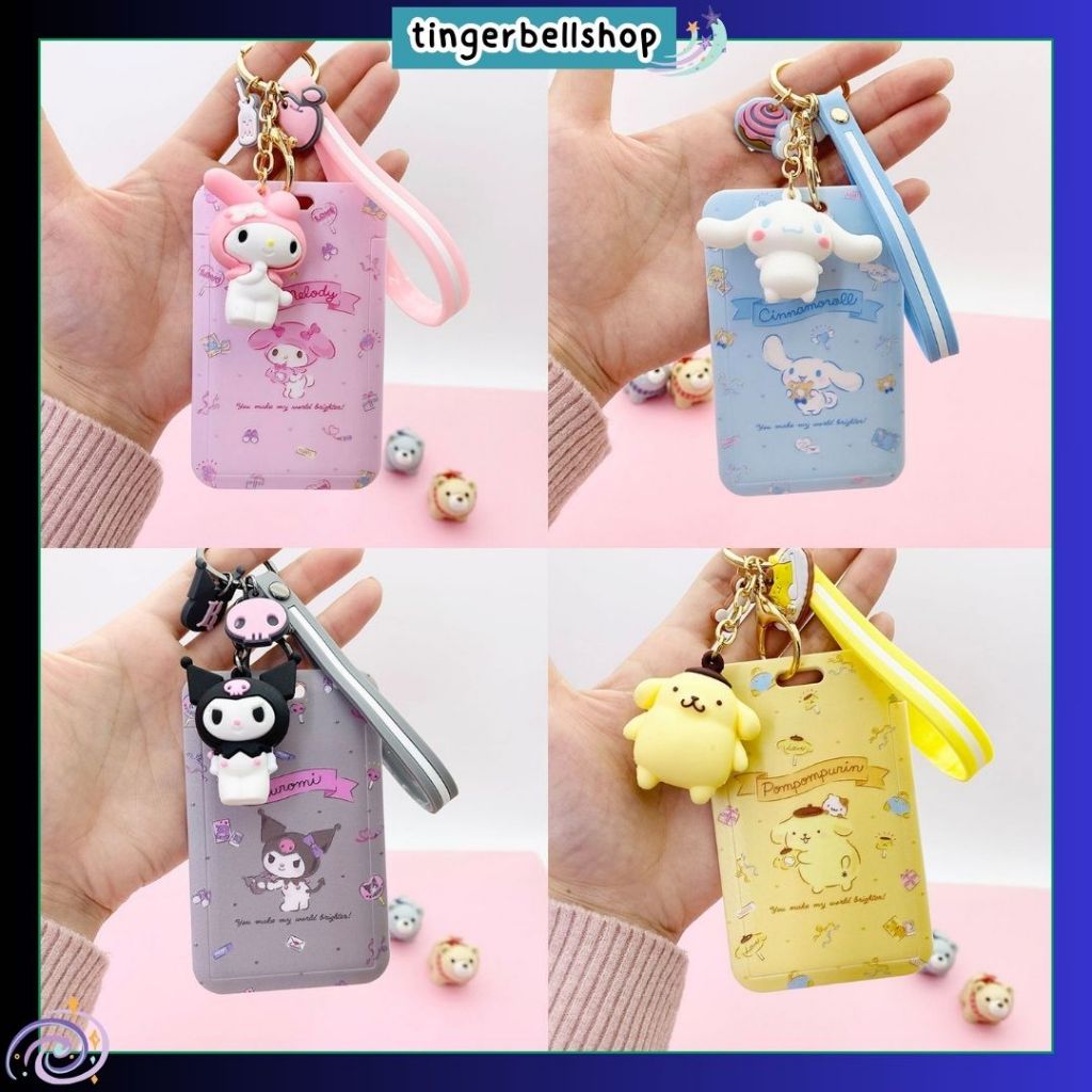 🇹🇭[ส่งด่วน]Card Holder ป้ายห้อยบัตรพนักงาน ที่ใส่บัตรนักเรียน ที่ใส่คีย์การ์ด ซองใส่บัตรลายการ์ตูน