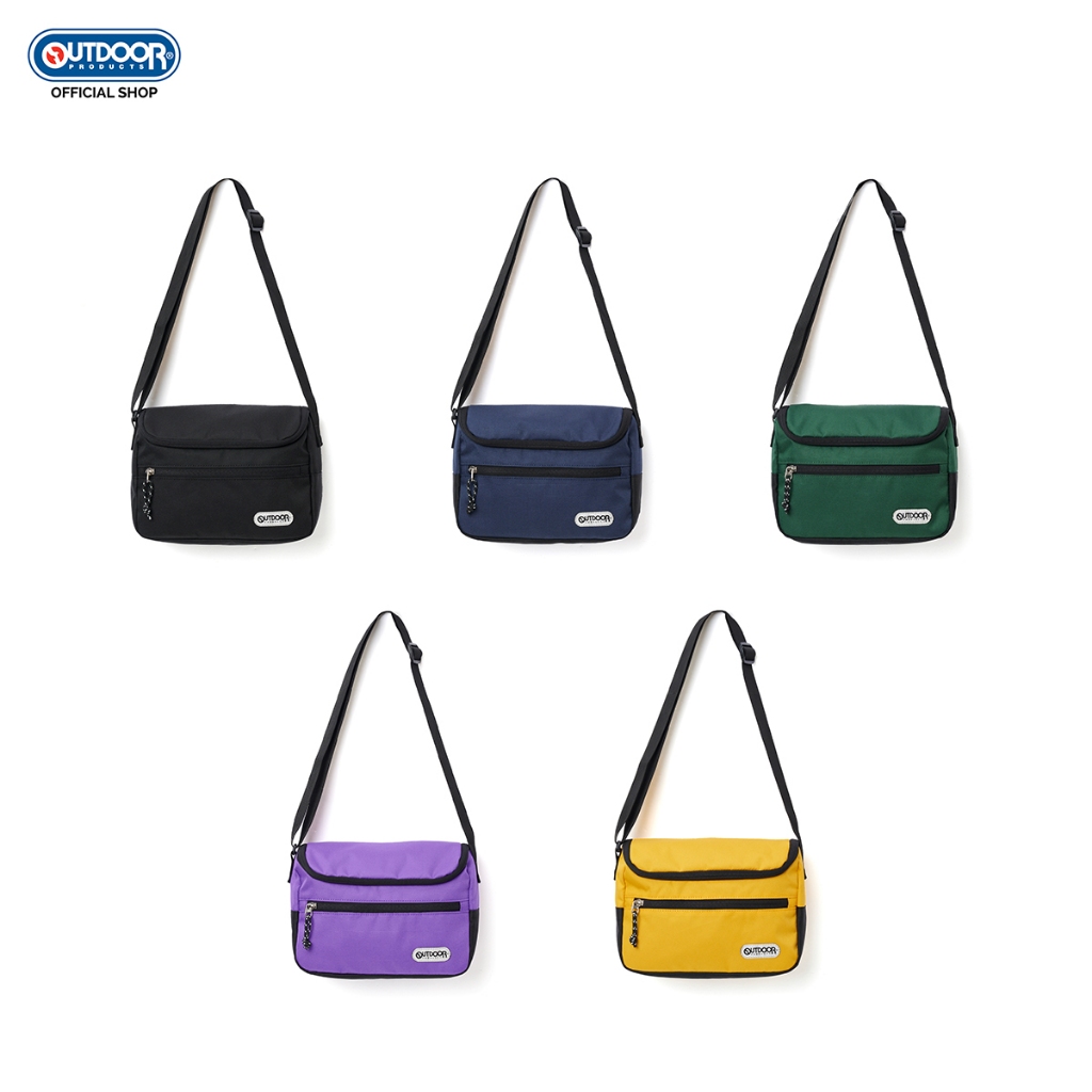 OUTDOOR PRODUCTS กระเป๋าสะพายไหล่ เอ้าท์ดอร์ กระเป๋าสะพายข้าง FLAP SHOULDER BAG Style OD243309