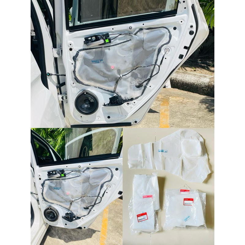 (แท้💯%)Civic FD ,FB ,F , Fk, พลาสติกกันน้ำ, แผงข้างประตู หน้า / หลัง (1 set 4 pieces )HONDA Civic ชุ