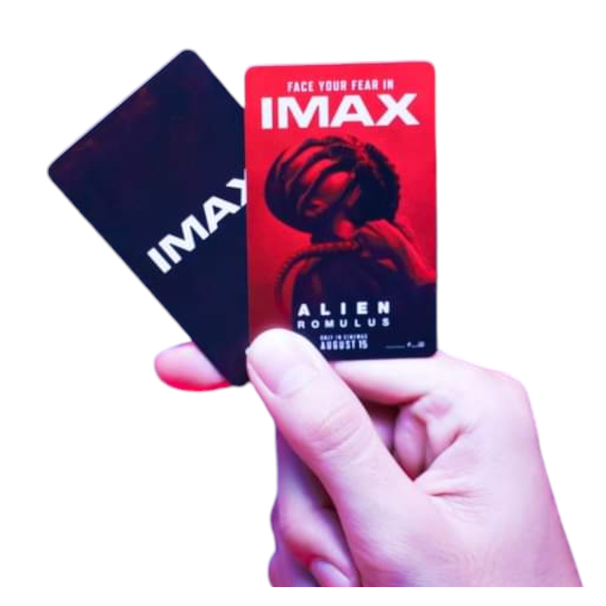 บัตรสะสม บัตรแข็ง IMAX Collectible Card Alien Romulus เอเลี่ยน โรมูลัส ลิขสิทธิ์แท้จาก Major Cineplex Alien 2024