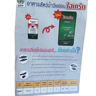 ไฮเกรด โปรตีน42% ไฮเกร์ด 9006ที **ส่งไวมาก🐴** อาหารปลาน้ำจืดขนาดเล็ก
