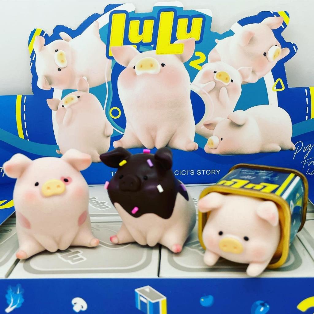 (กล่องสุ่ม/พร้อมส่ง)โมเดล LuLu The Piggy Original 2