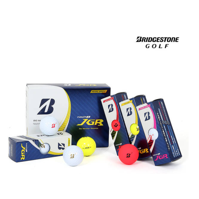 [🚚จัดส่งไว] Bridgestone Tour B JGR 3Piece Golf Ball White(12Ball/1Doz)