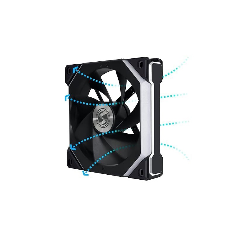 LIAN-LI UNI FAN SL V2 120MM REVERSE BLADE *พัดลม (UF-RSL120 V2)