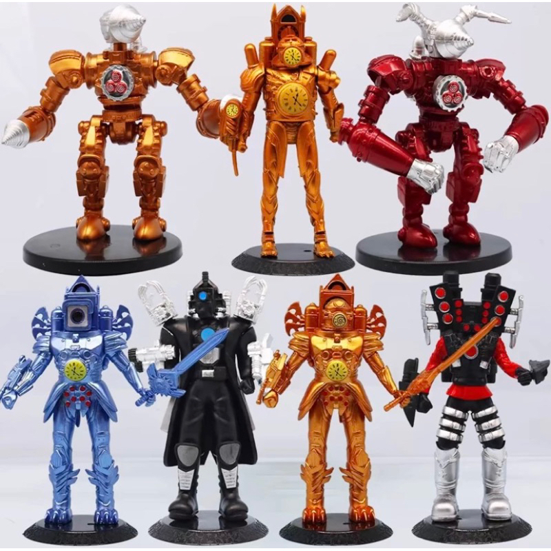 ไททันคล็อคแมน สกีบีดี้ทอยเล็ต ไซร์ใหญ่ ความสูง 18 cm ขยับแขนหัวได้ ถ่ายรูปจากสินค้า ++พร้อมส่งจากไทย+++