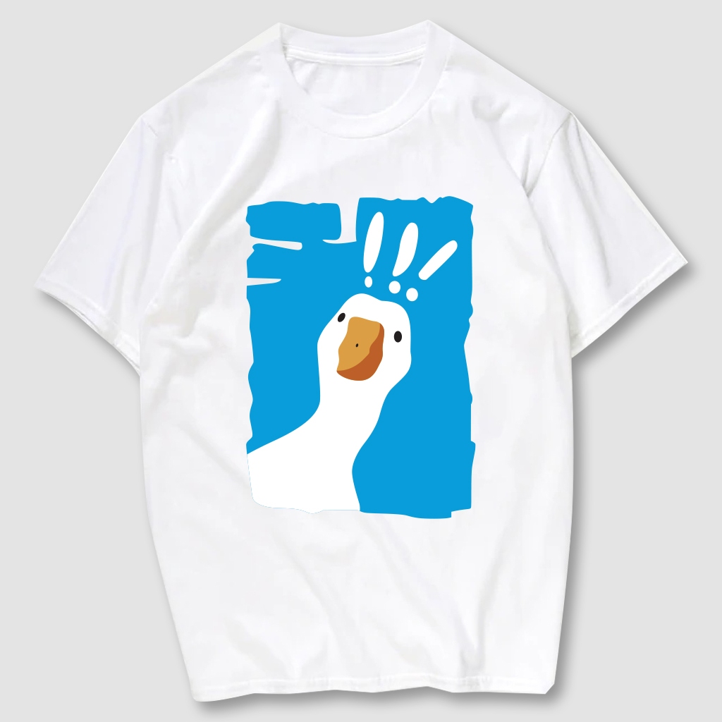 เสื้อยืดสกรีนลาย Duck !!!   เนื้อผ้าCotton100%  มีครบไซส์ พร้อมส่ง!!!