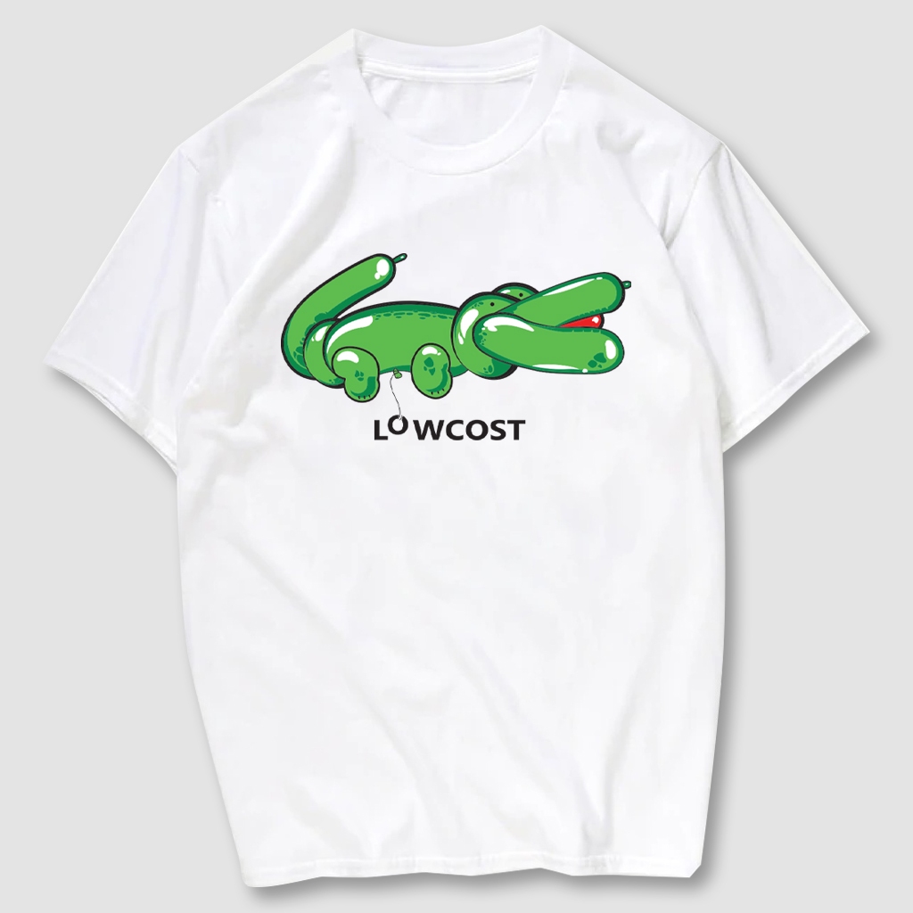 เสื้อยืดสกรีนลาย LOW COST   เนื้อผ้าCotton100%  มีครบไซส์ พร้อมส่ง!!!