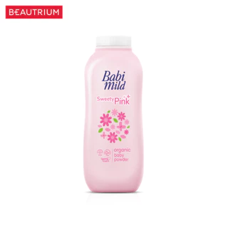 BABI MILD Sweety Pink Organic Powder แป้ง 160g