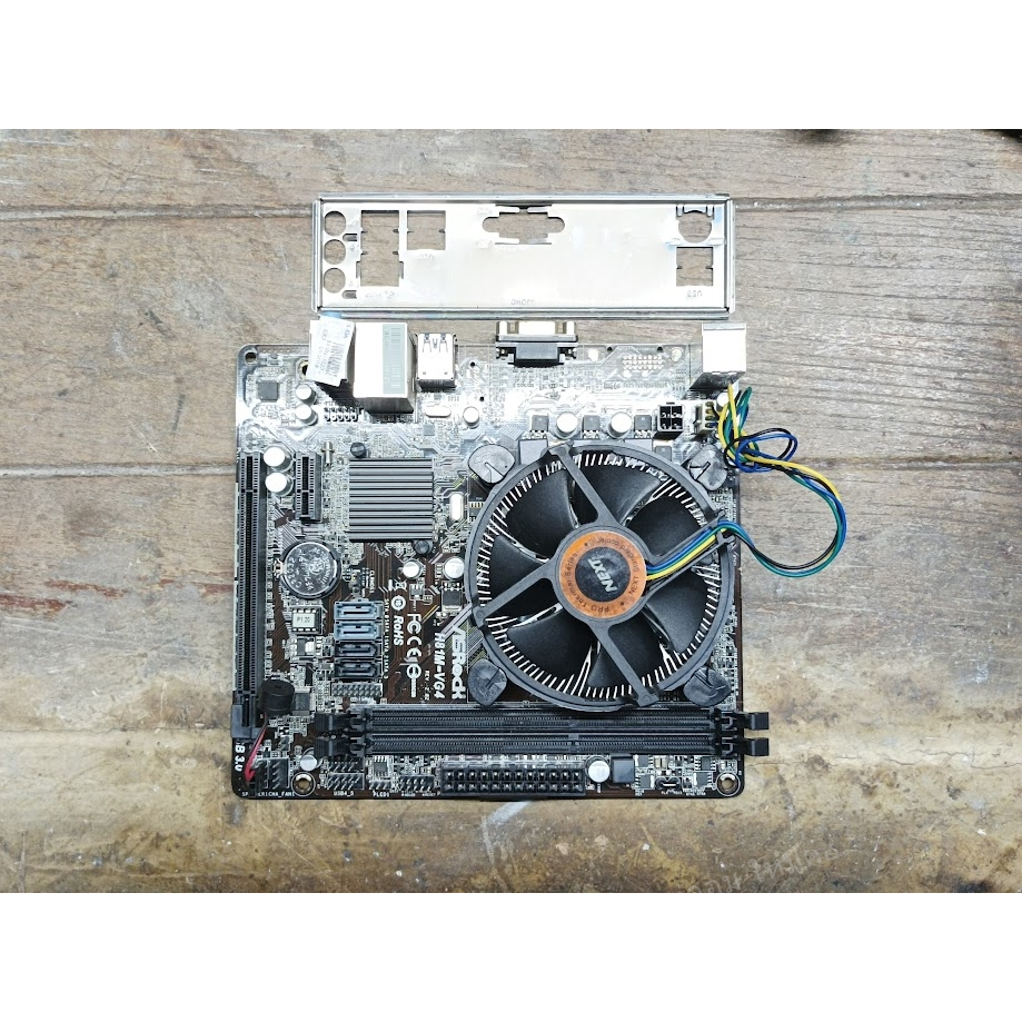 ชุดเมนบอร์ด i5-4590 4 Core 3.30-3.70 GHz.+ ASRock H81M-VG4  พร้อมใช้ถูกๆ 😮😲
