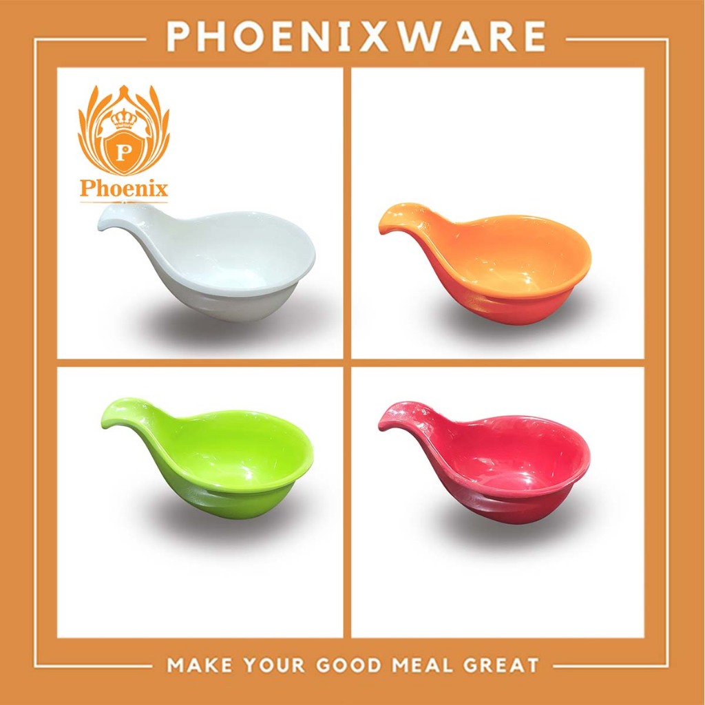ช้อนค็อกเทล 4.5 นิ้ว เมลามีน ถ้วยน้ำจิ้ม Phoenix 13202-19-R-G-O