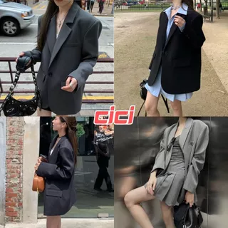 ส่งทันที Cici(NO. 5108) เสื้อสูทใส่ออกงาน มีซับด้านใน เสริมบ่า ทรงสวย กระดุมสามารถใช้งานได้จริง สำหรับสาวออฟฟิศ