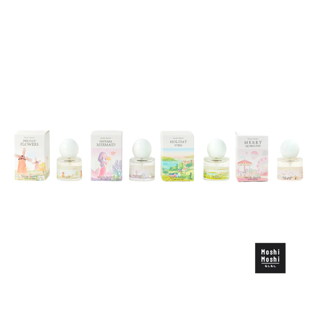 Moshi Moshi Perfume น้ำหอมโมชิโมชิ น้ำหอมผู้หญิง น้ำหอมกลิ่นดอกไม้ ขนาด 15 ml. รุ่น 8100022481-22484
