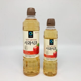 Apple Cider Vinegar 900ML น้ำส้มสายชูหมักจากแอปเปิ้ล แอปเปิ้ลไซเดอร์ 식초 Chung Jung Won