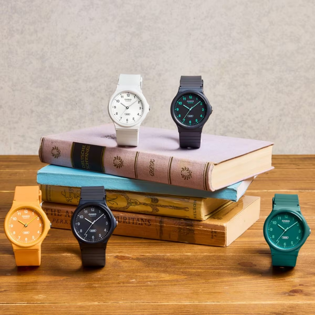 !!ประกัน1ปีและกล่อง CMG!! CASIO รุ่น MQ-24B นาฬิกาผู้ชาย ผู้หญิงใส่ได้ ขนาด 34 มม. MQ24 MQ24B MQ-24