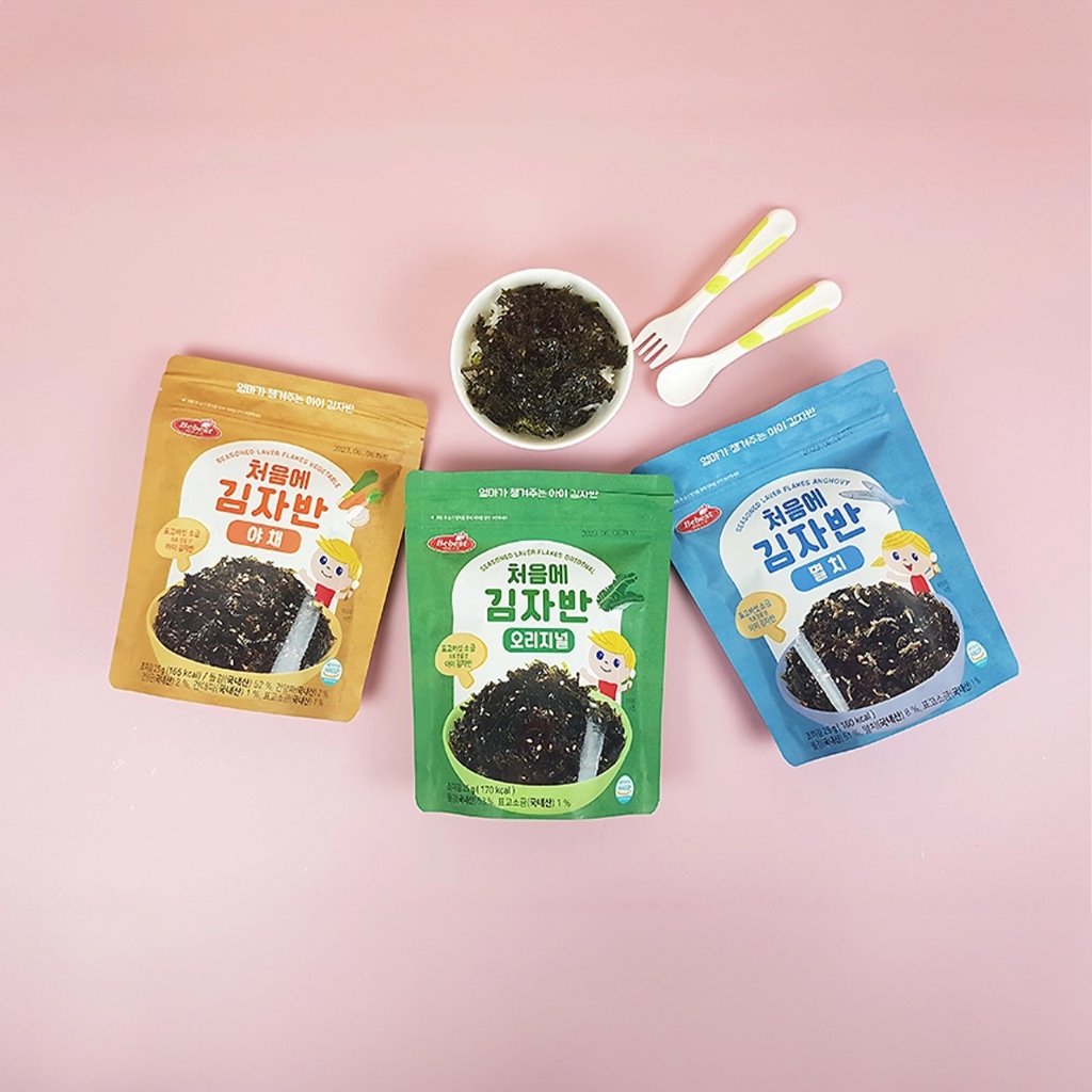 [สินค้าขายดี] Bebest บีเบสท์ สาหร่ายโรยข้าว สำหรับเด็ก เสริมแคลเซียม ธาติเหล็ก omega3 DHA จากเกาหลี รูปที่ 5