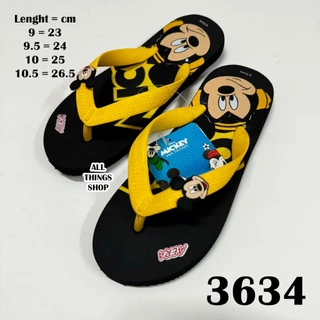 AERA รองเท้าแตะคีบ MK-3634 Mickey Mouse รองเท้าแตะฟองน้ำ แบบหนีบ