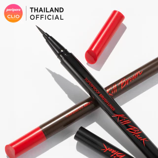 CLIO SUPERPROOF BRUSH LINER KILL : คลีโอ อายไลน์เนอร์ สูตรกันน้ำ กันเหงื่อ