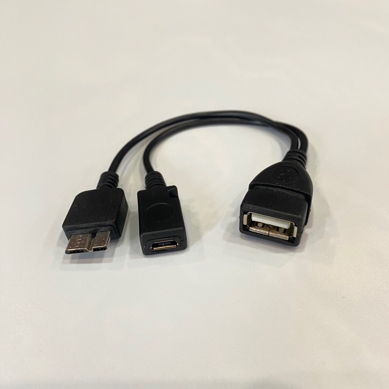 สาย usb f to micro usb3.0 m/micro usb f สั้น 20cm
