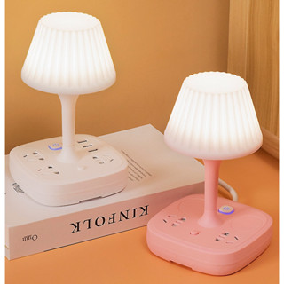 โคมไฟตั้งโต๊ะ โคมไฟอ่านหนังสือ LED โคมไฟหัวเตียง ปรับสีได้ 3…