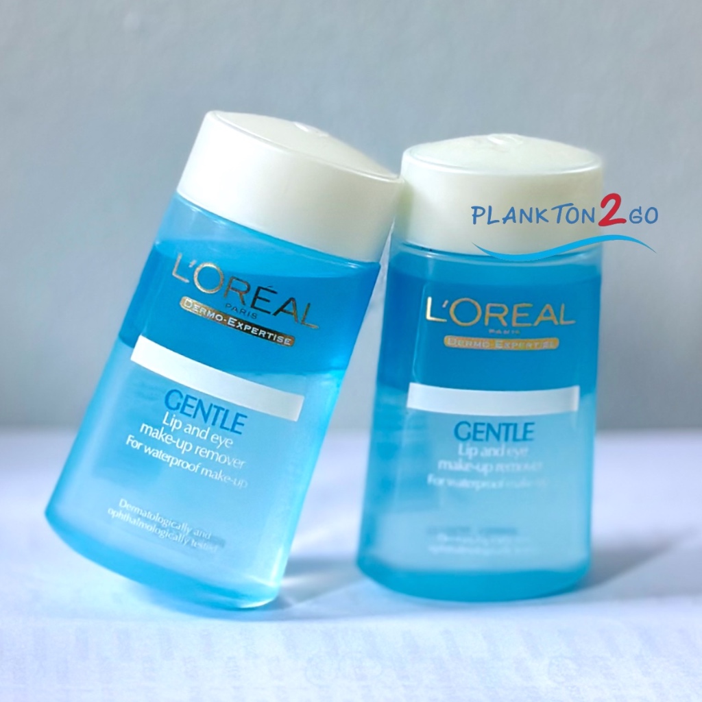 L'Oreal Gentle Lip & Eye Make-Up Remover 125ml ฉลากไทย ผลิต11/2022