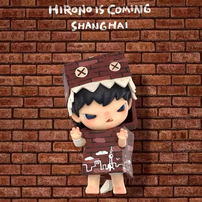 ‼️โค้ดลดเหลือ 3112 บ‼️ พร้อมส่ง 🇹🇭 POPMART Hirono - Shanghai Monster (Shanghai Limited Edition)