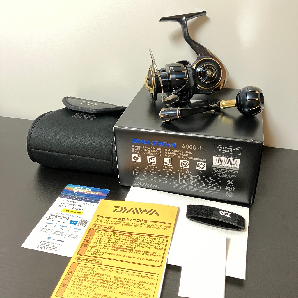 Daiwa Spinning Reel 23 Saltiga Series 4000-XH/4000-H/5000-H/5000-XH/6000-H/6000-XH