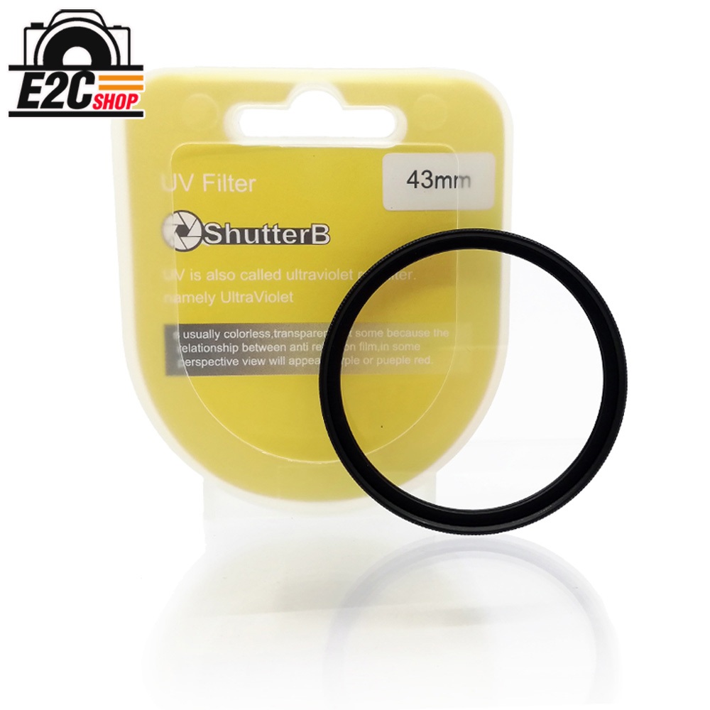 FILTER UV Shutter B 43mm ฟิลเตอร์หน้าเลนส์