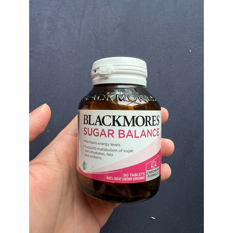 (พร้อมส่ง)Blackmores Sugar Balance 90 tablets หมดอายุ 02/2025