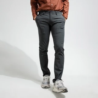 era-won กางเกงสแลคขายาว ทรงเดฟ Monotone workday สี 50 Grey