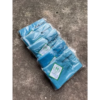 ถุงหูหิ้่วตราแมว 6x18 สีฟ้า น้ำหนัก 500 กรัม หนา เหนียว ทนทาน
