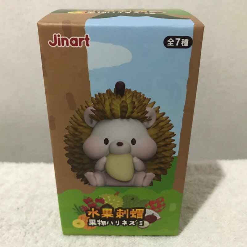 [แบบสุ่มพร้อมส่ง] JINART เม่นผลไม้ สีธรรมดา V.1 Fruit Hedgehog Blind Box Figure