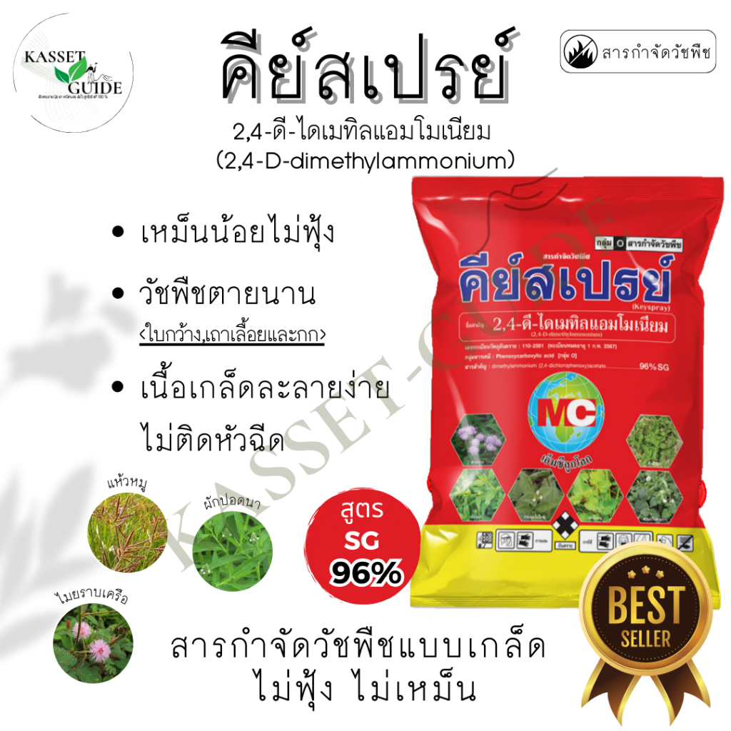 หมาแดงเกล็ด 1kg. (คีย์สเปรย์)