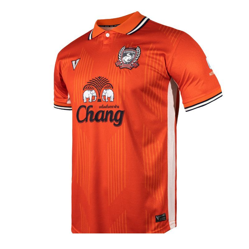 VOLT เสื้อแข่ง เหย้า สุพรรณบุรี เอฟซี สีส้ม SUPHANBURI FC HOME ORANGE JERSEYS 2024/25