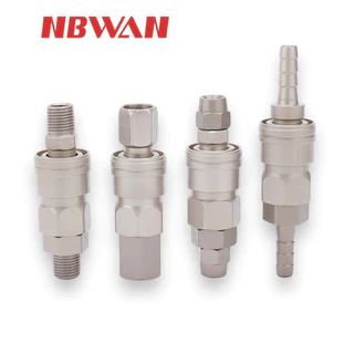 NBWAN คอปเปอร์ลม นิวเมติก ข้อต่อสวมเร็ว PP SP PM SM PH SH PF SF