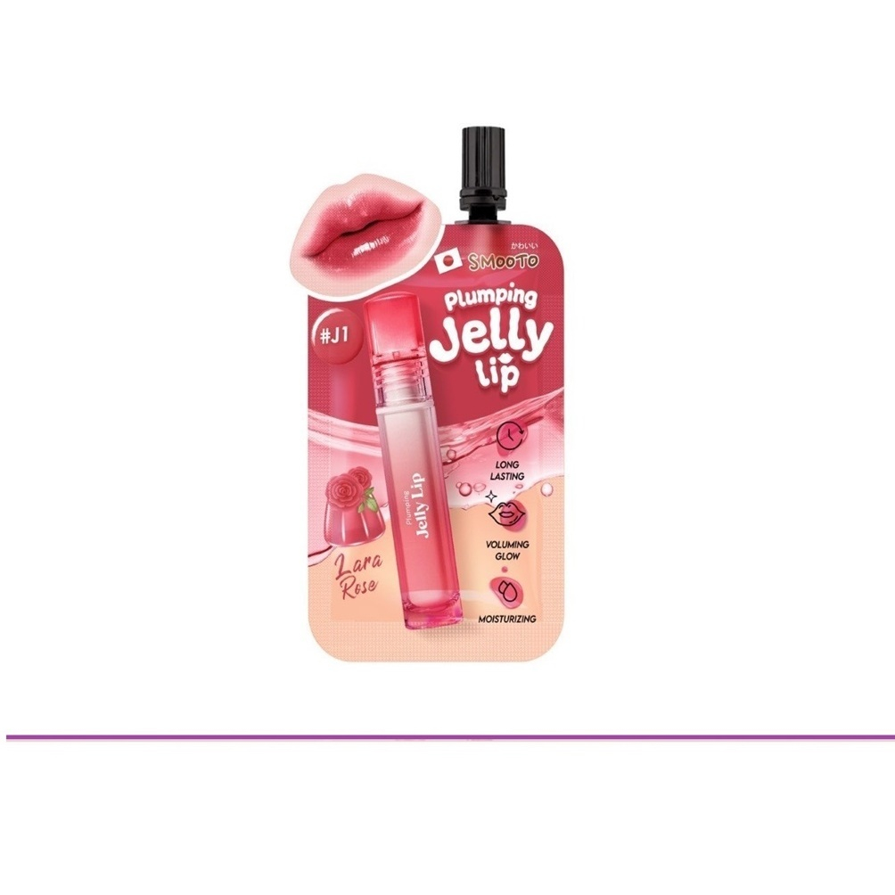 (แท้) Smooto Plumping Jelly Lip 2g. สมูทโตะ พลัมพิ่ง เจลลี่ ลิป