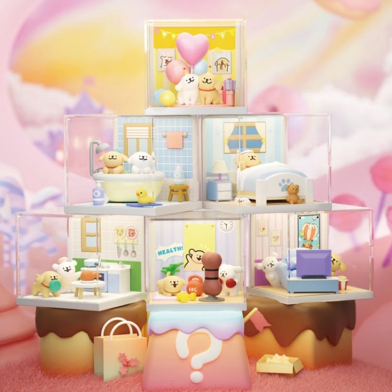 (Live/วีดิโอลด100฿) กล่องสุ่ม Maltese's Everyday Moments Series PVC Figures