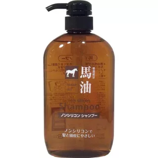 Kumano Yushi Horse Oil Soap, Shampoo & Conditioner 600 ml ผลิตภัณฑ์ทำความสะอาดร่างกาย น้ำมันม้า จากญี่ปุ่น