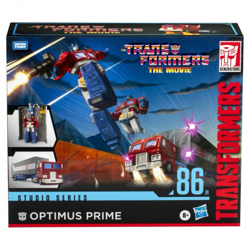 Hasbro Transformers Studio Series: Commander Class The Transformers: The Movie 86-31 Optimus Prime